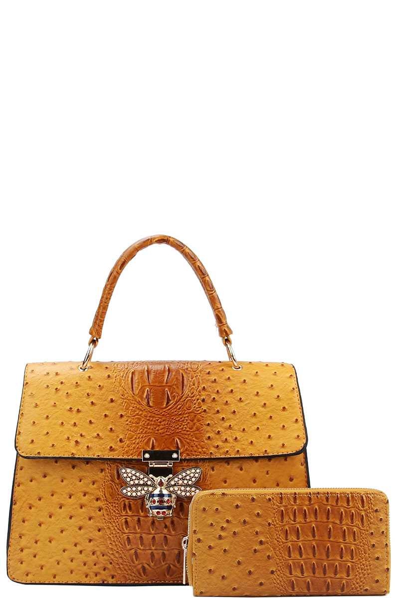 Stylish purse with matching wallet