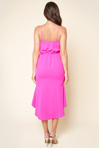 Brylen High-low Pink Dress